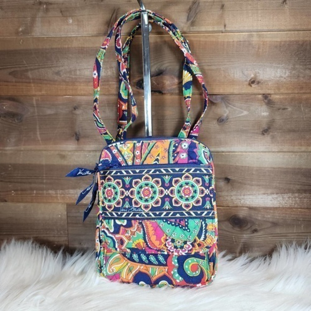 Vera Bradley Venetian Paisley Mini Hipster Crossbody